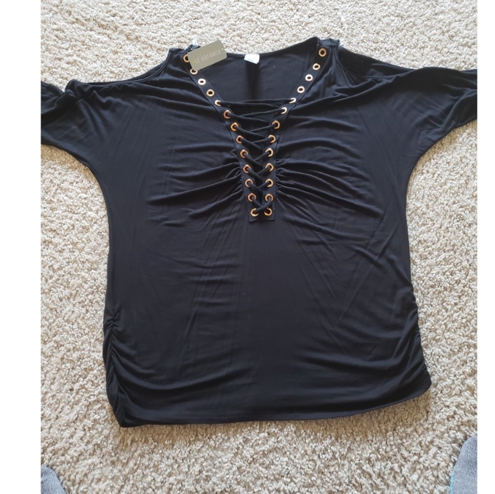 Forever 21 black shirt